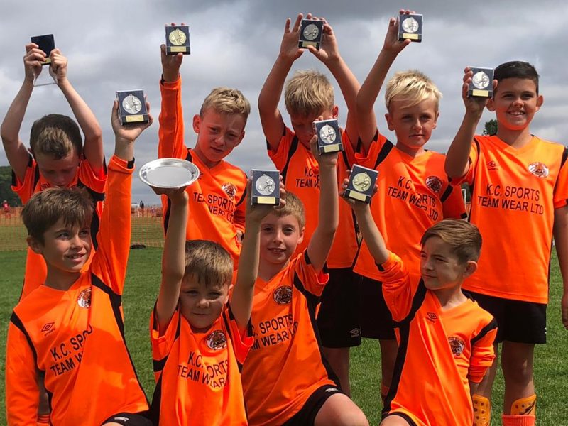 U9s 2021 Caddington Runners-up
